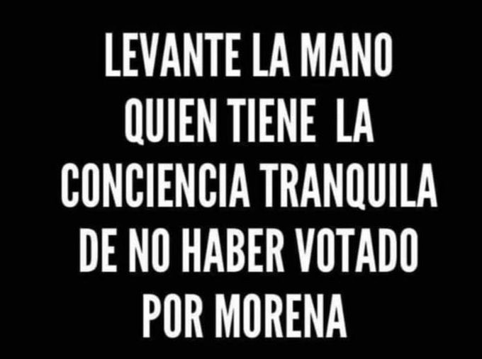 Tecuatl1975's tweet photo. Yo tengo la conciencia tranquila. 

¿ Y tú ? https://t.co/IWT5QllH7W