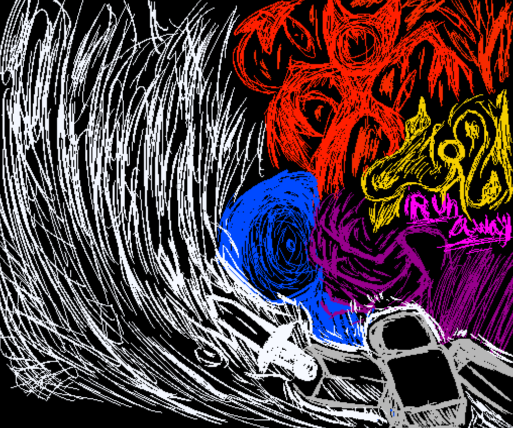 HoundCake's tweet photo. #blocktalesdemo3  #BlockTalesfanart 

Tried out paint tool sai and found the funny pixel tool, so I did what I had to do and blocked my tales https://t.co/gdmsrhytDA