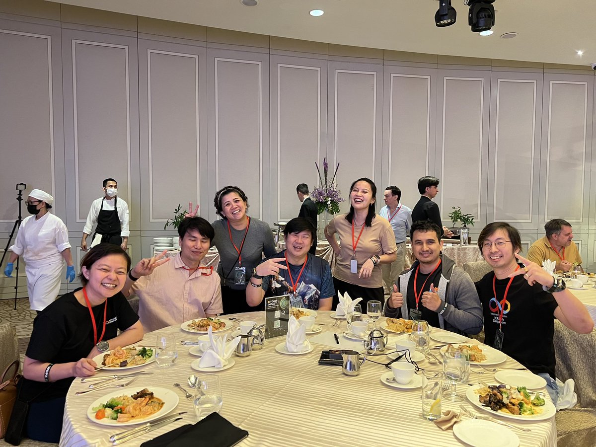 cryptohiveacad's tweet image. Founders Jimmy and Sayyid attending Bitcoin IMPACT co organised by ICP Hub SG and WGPX. Great food, great speakers and great location. #WGPX #ICPHubSG #Cryptohive #cryptohiveacademy #bitcoinimpact #bitcoinimpact2024