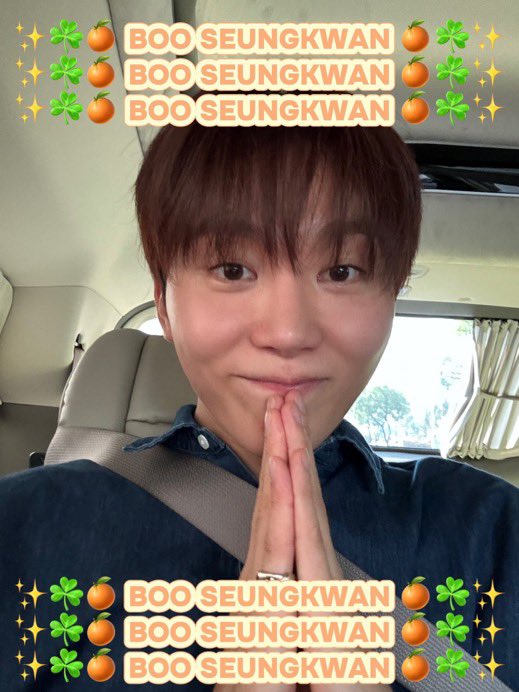wonudupe's tweet image. GOOD MORNING!!!! I HOPE THIS WEEK WILL BE A GOOD WEEK FOR ALL OF US!!!! LET'S MANIFEST THAT WE'LL END THIS WEEK WITH A SECURED TICKET!!! 

🍊boo seungkwan🍊
🍊boo seungkwan🍊
🍊boo seungkwan🍊

#2024MAMAVOTE #SEVENTEEN