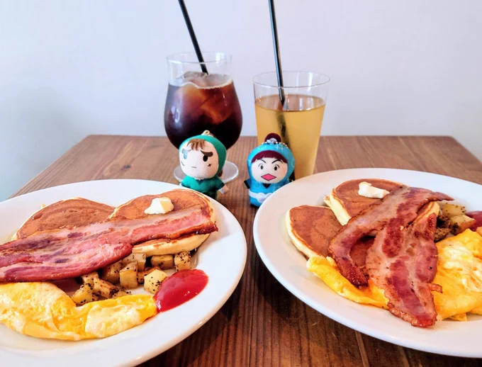 ブランチしたよ 今日もマチソワ登校です