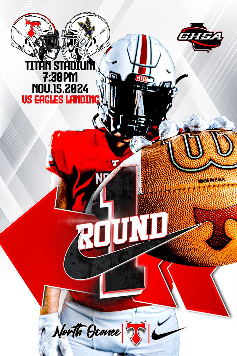 ⚫️🔴NOW FOLLOW AS WE RIDE🔴⚫️
730 Friday vs Eagle's Landing
🚨📢Playoffs 1st Round - Get Here📢🚨
#BeThereBeEarlyBeLoud
#HoldTheRope