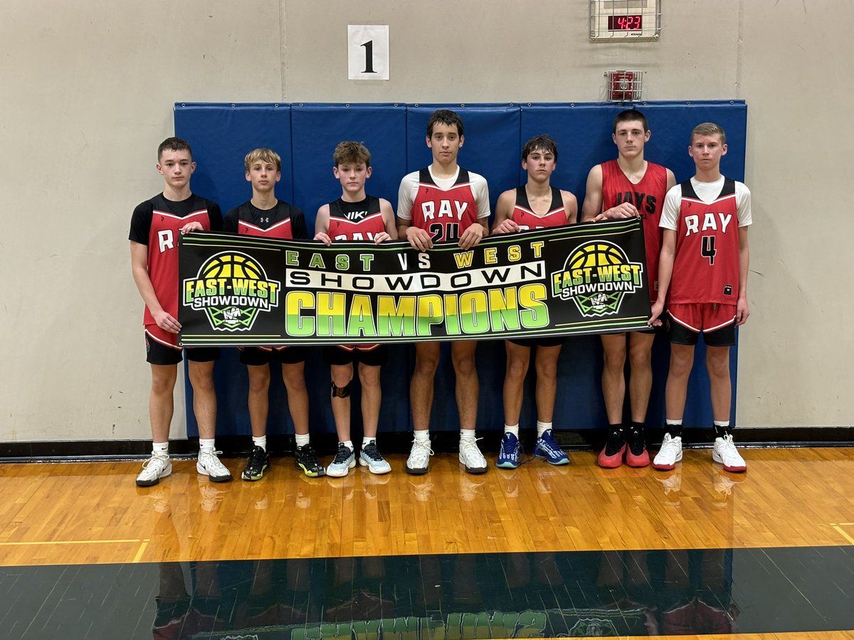 WMCamps's tweet photo. 🏆2024 East vs West Invite Champs🏆

Grade: 8th
Team: Ray Raiders https://t.co/WySEdIn3Mn