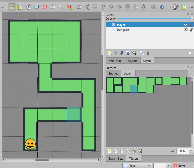 wmcoyne's tweet image. I&apos;m using the @TiledApp to design levels in 2D. I load the CSV files and display matching 3D models I made in #crocotile3d which ultimately all gets displayed using #raylib with C++.

#gamedev