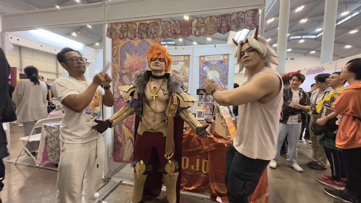 Otsukare Comifuro19! 🌈 Thank you so much to everyone who visited our booth—it truly meant the world to me, especially since I wasn’t feeling my best. Big love to <a href="/alvingoooo/">go</a> for bringing The Emperor to life so brilliantly, and endless gratitude to my amazing bro Radit for all