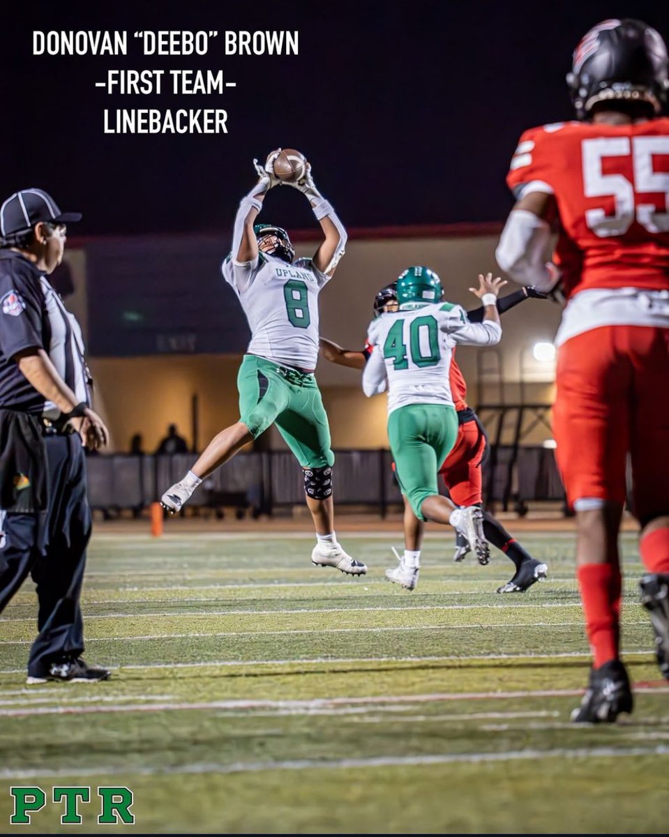 iamdeebo__'s tweet image. Blessed to be named first team all baseline back 2 back years 🙌🏽. hudl.com/v/2QeJTs
@upland_fb @coachgagegray @R_Scott6ix @CoachJFranks @recruitcoachmc @3ll3p3 @rbourneII @D_DUBB9 @EWUCoach_Bruce @mikehuntley63 @PrepRedzoneCA @latsondheimer @Coach_SchmidtE @JW13__