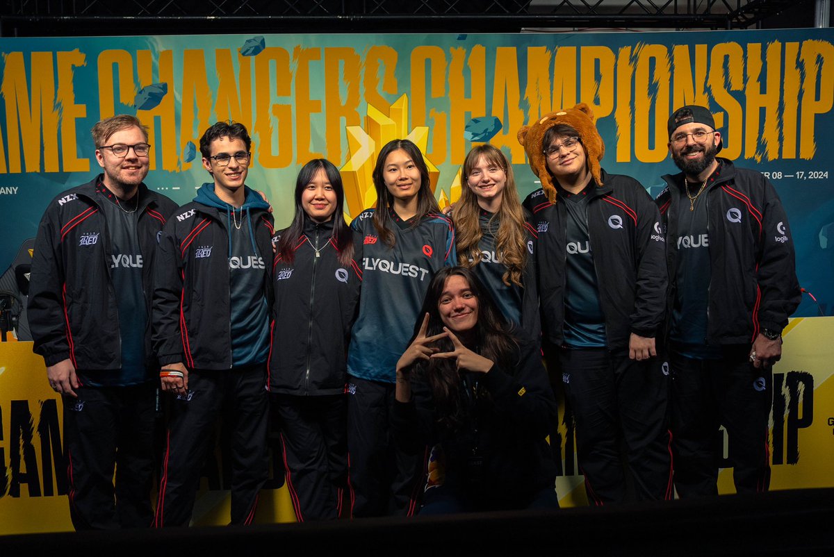 unicorn_acid13's tweet photo. I couldn’t be more proud of this team and my hubby. They worked their asses off all year to make champs. Even with so many things stacked against them, they fought and played their hearts out and I’m so thankful to call them my friends. 🫶#gcberlin #flyquest https://t.co/IHkxTsKgcM