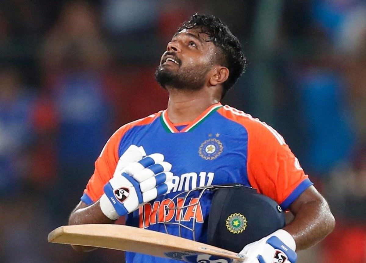 - T20I WC winner 
- IPL winner
- First Indian WK to score 2 Hundreds in T20I
- Backbone of Rajasthan Royals
- The six hitting Machine

HAPPY BIRTHDAY WISHES TO THE STAR IN T20, SANJU SAMSON 🇮🇳⚡