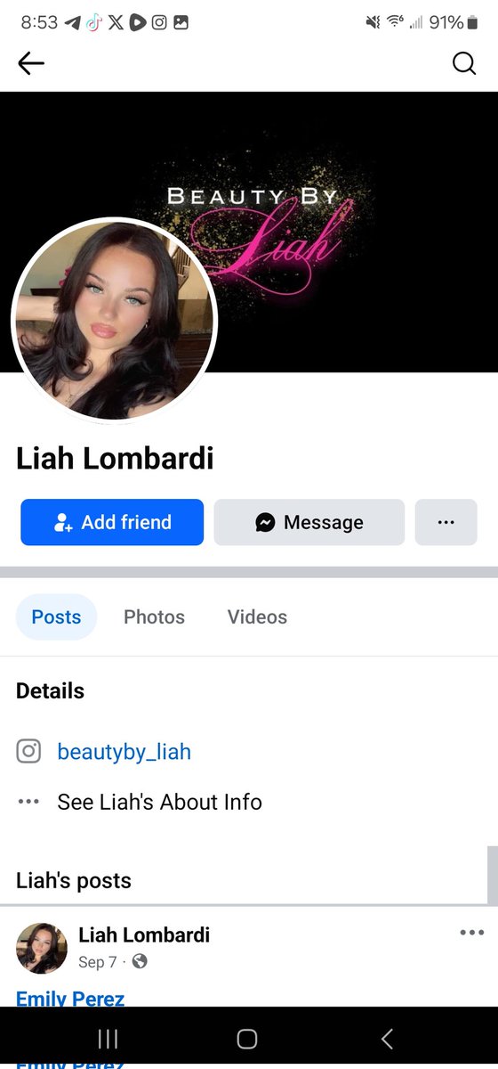 DaRay38's tweet photo. @TexasRepublic71 @liahlombardi Here you go @FBI @SecretService @DHSgov I found her work location. Please go and arrest her for threatening the elected president https://t.co/J1jgrU6zwU
