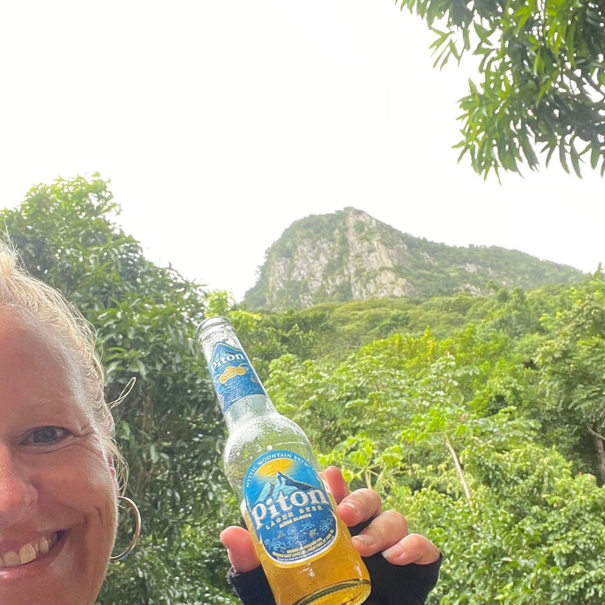 Just climbed a Piton…  and I liked it.  The taste of her cherry chapstick