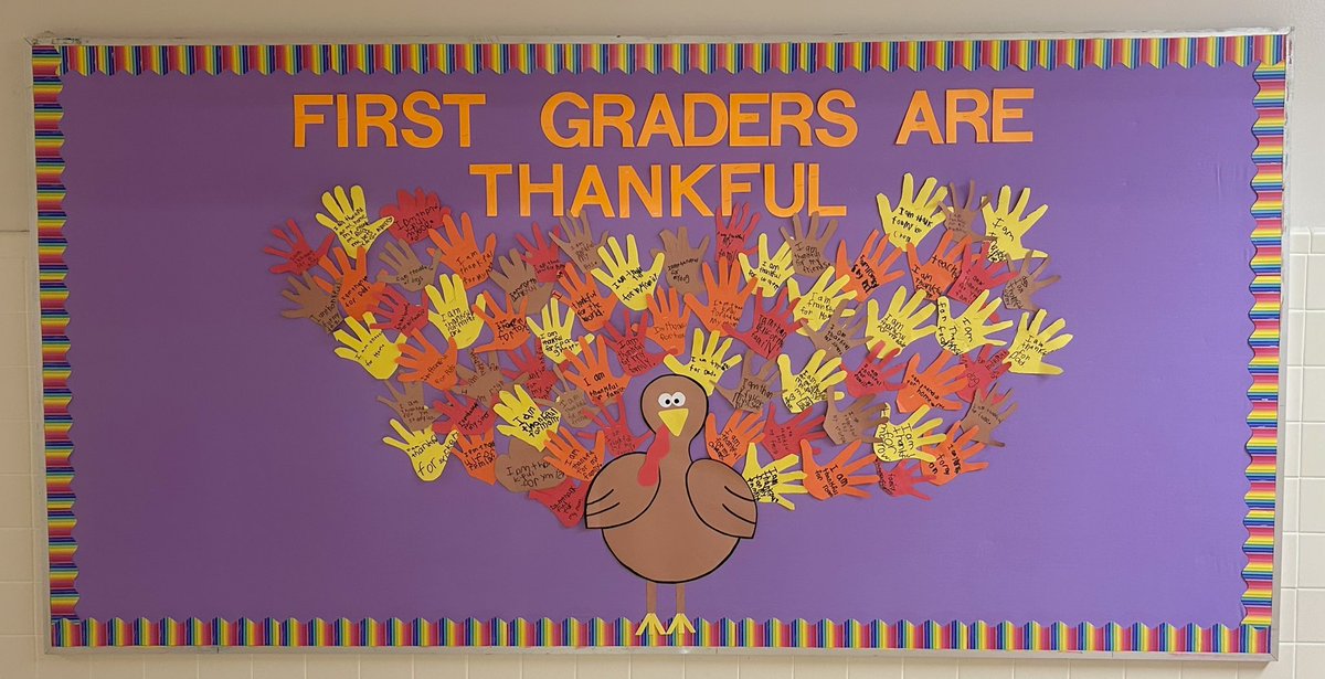 November reminds us to think about all of the wonderful things we are thankful for. Take a look at our new bulletin board, showing casing a handful of these ideas!!😊 <a href="/RobertHunterES/">Robert Hunter</a>