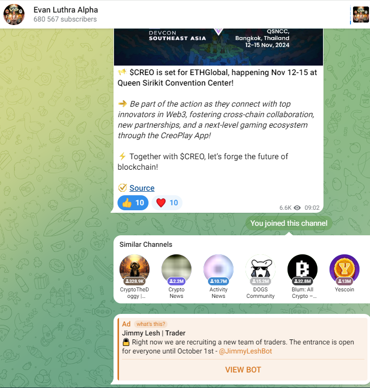 DurandoTabi's tweet photo. @EvanLuthra My #Telegram Username: DurandoTabi

Thanks for the effort ♥ https://t.co/U27fpU2nhN
