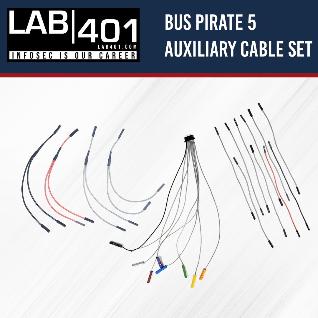 Lab_401's tweet photo. π Enhance your Bus Pirate 5 setup with the premium auxiliary cable! Perfect for connecting to logic analyzers and oscilloscopes. π‘https://t.co/zaax2ec4rn
#Lab401 #pentesting #infosec #hacking #BusPirate5 #AuxiliaryCable https://t.co/gWn3oYFGRK