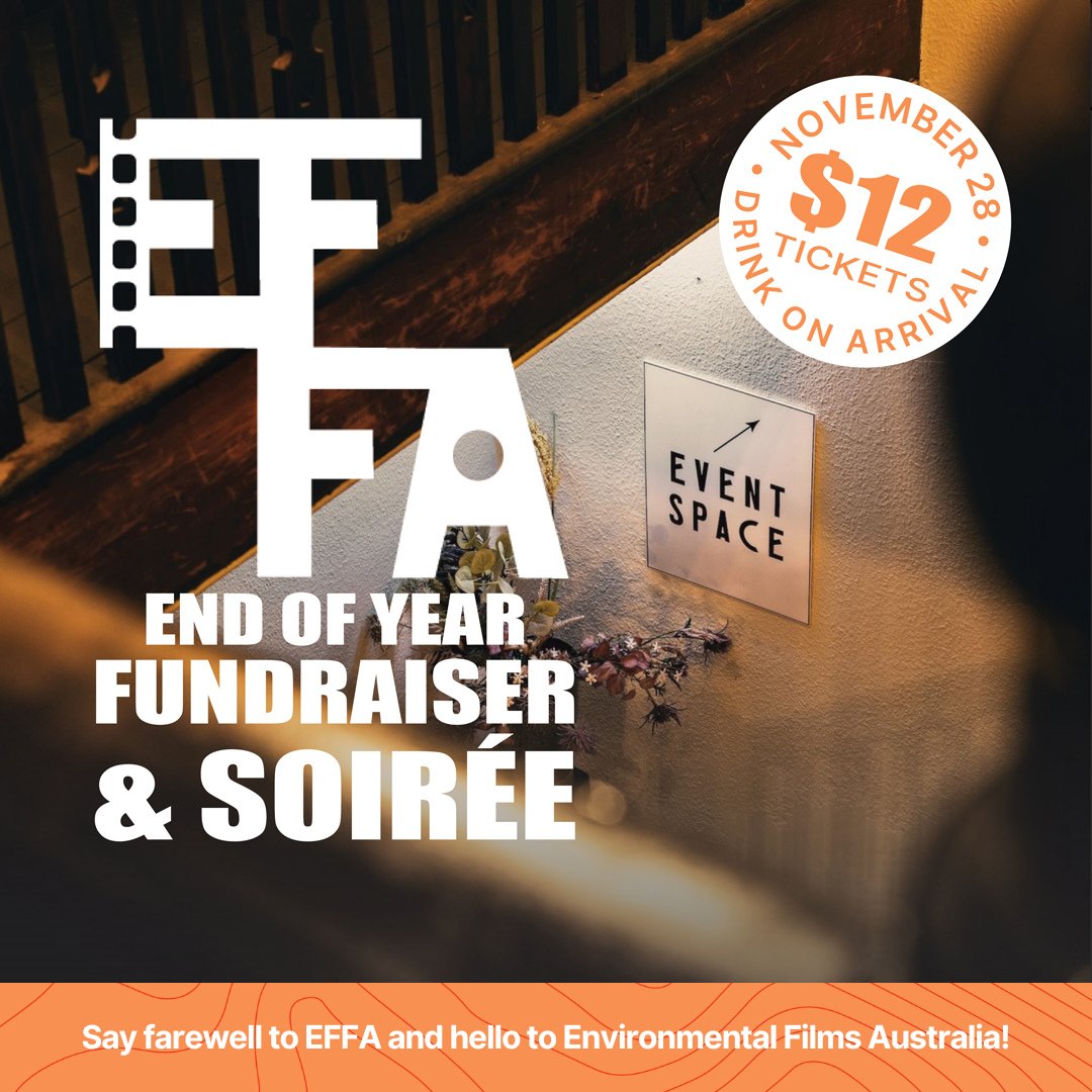 EFFA_AUS's tweet photo. Get ready for an evening of community, films, stories &amp; maybe even a little dancing at our End of Year Soirée &amp; Fundraiser. Connect with the crew &amp; enjoy some classic fundraising activities, free plant-based canapes, $11 drinks, music &amp; games

Tickets at: https://t.co/kwgqybsPxg https://t.co/4QGyv8Km0B