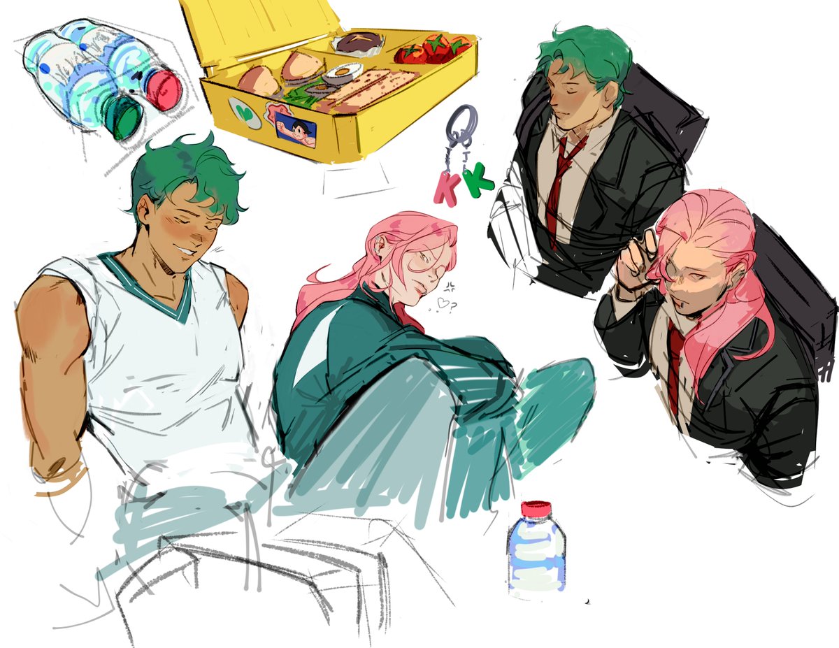 akkjs17's tweet photo. I felt like sketching sk8 stuff https://t.co/x7tRUVeRAK