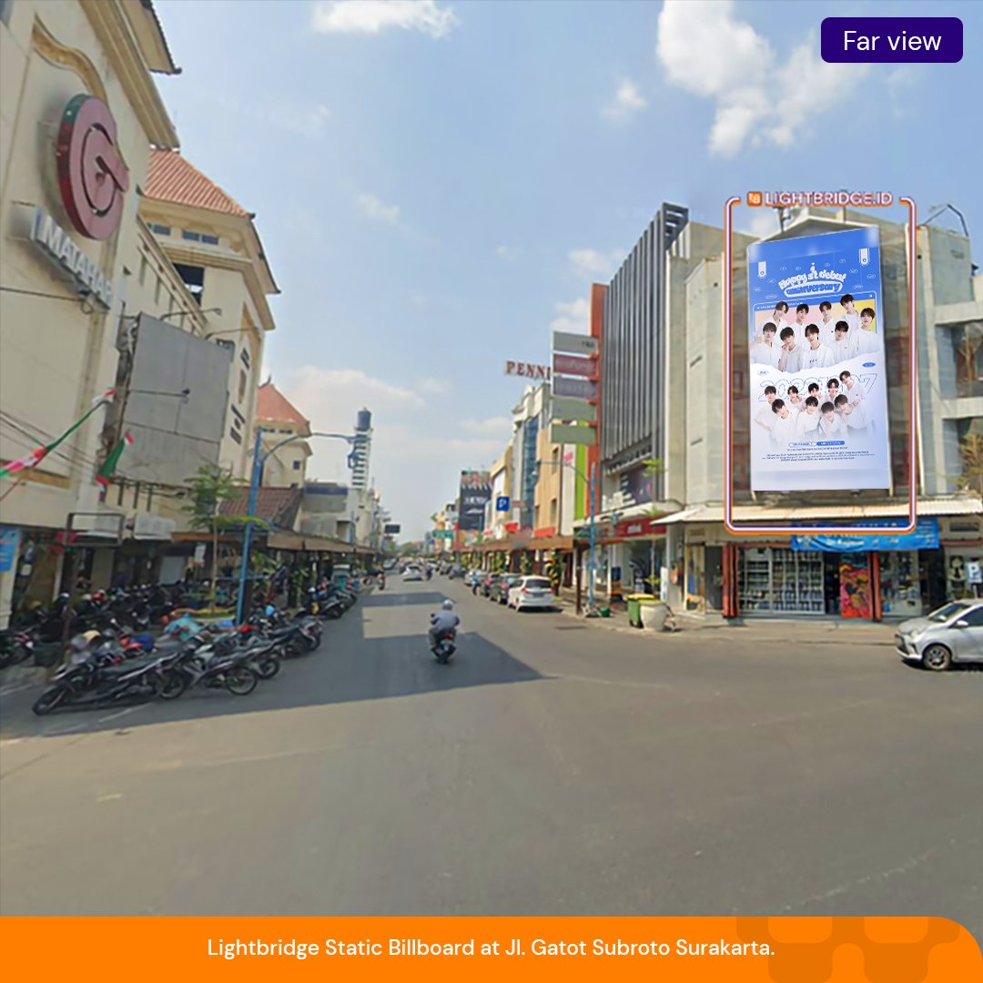 Lightbridge_id's tweet photo. Berdiri megah di perempatan besar membuat titik ini spesial.
Dikelilingi pertokoan membuat kalian tidak perlu meragukan traffic pd titik ini guys.
Titik ini berada di Jl. Gatot Subroto Surakarta.
Langsung aja kepoin titik ini di https://t.co/TTOtqyHvtL
#lightbridge #promo #solo https://t.co/4cywHL4GRB