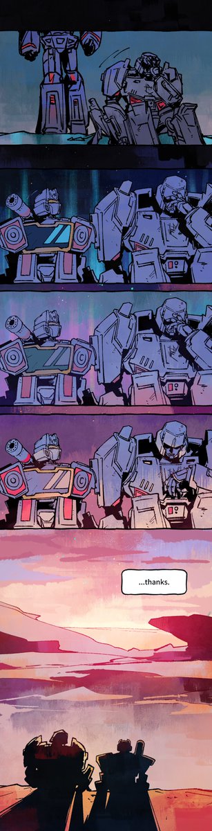 #TransformersOne #MegaSound 
【0NE】This is when they've just been banished to the surface, and I'm wondering what the mind-reading Soundwave will do to Megatron...