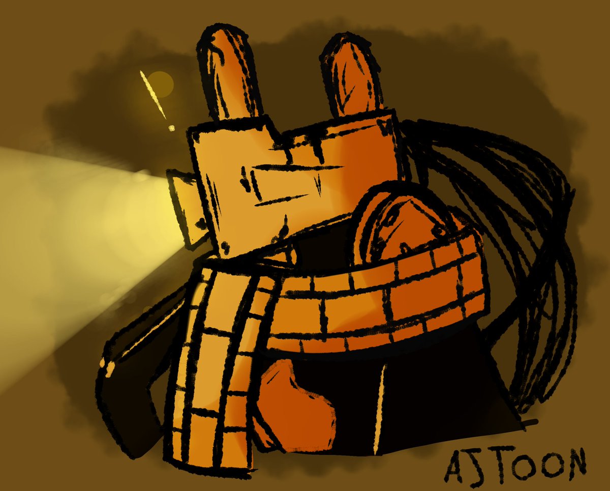 AJHTOONY's tweet photo. You see this was a god sent because I don't even speak this language
Get warm mister Polk the dark is beautful but it's where the cold hides
#bendy #batim #TheProjectionist https://t.co/pht1TBxaMO