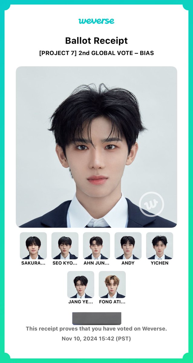 yichenproject7's tweet image. VOTE #YICHEN YALL!!!