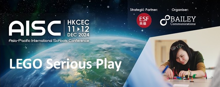 AISC is excited to stage LEGO Serious Play workshops. Using Serious Play to Explore Perceptions of How Artificial Intelligence Might Influence Education. Co-creating a vision for the ’school of the future’

Early Bird Rate is now available!
Registration: aisc.com.hk/event/registra…