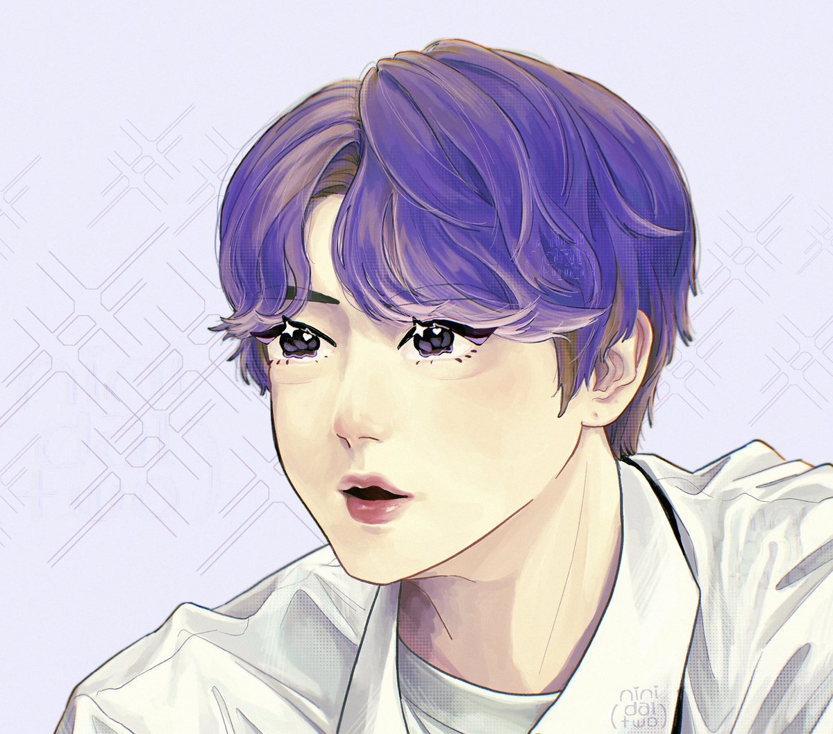 ninidaltwo's tweet image. 💐🪻*.+ﾟ😮
 #RunBTS ep.99 #jin #btsfanart #달려라방탄