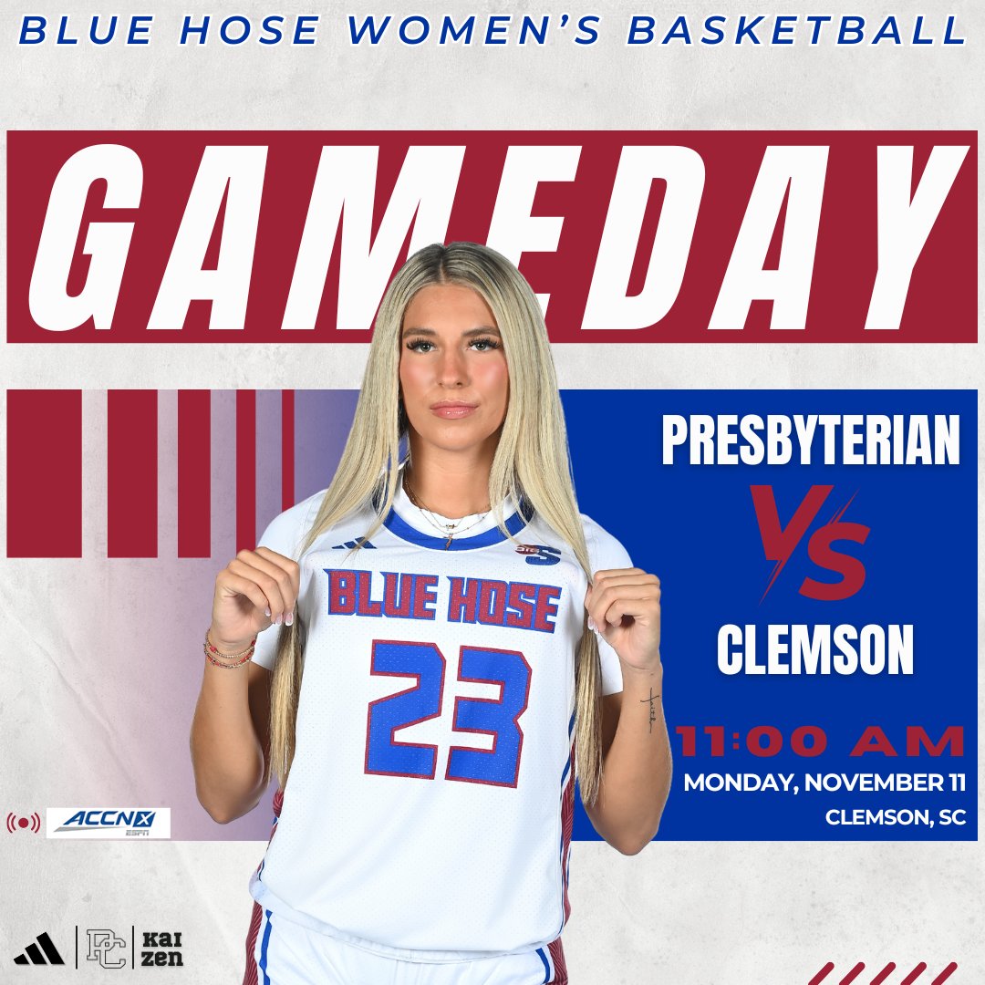 𝙄𝙏'𝙎 𝙂𝘼𝙈𝙀𝘿𝘼𝙔!!!

🆚 - Clemson Tigers
 📍 - Clemson, S.C.
⏰ - 11:00 AM
📺 - shorturl.at/QkCYq
🔊 - shorturl.at/hp1rD
📊 - shorturl.at/cHNth
🎟️ - shorturl.at/4vZwu

#GoBlueHose