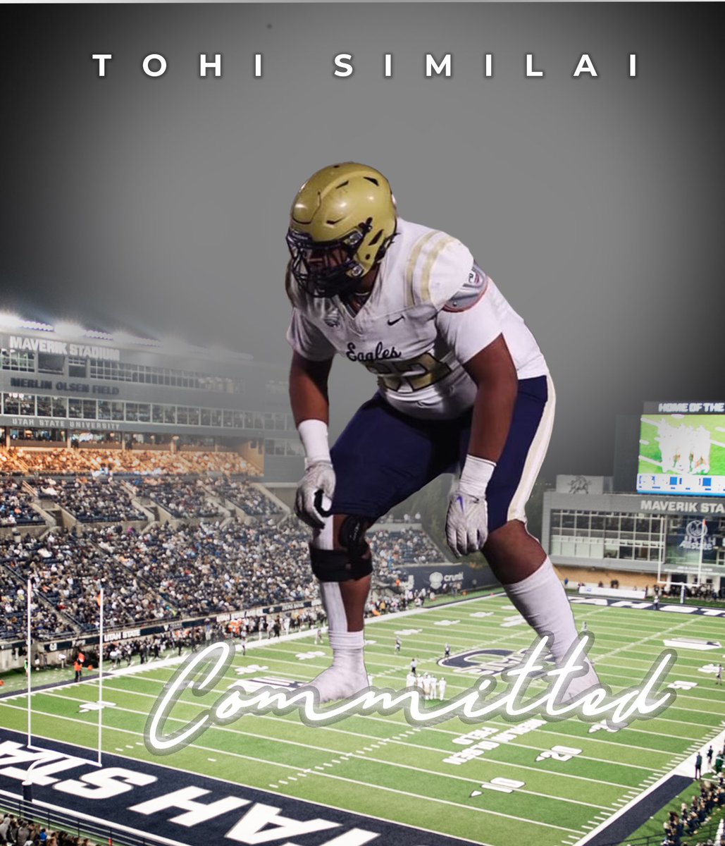 Tohi Moala Similai (@tsimilai) on Twitter photo After a lot of thinking, prayers, and talking to a lot of people about each school. I am proud to say that I’ll be Committing to UTAH STATE. I want to thank @CBassett_USU and <a href="/DjTialavea_86/">Coach D.J. Tialavea</a> for giving me this opportunity to play on the next level. And Want to thank everyone that After a lot of thinking, prayers, and talking to a lot of people about each school. I am proud to say that I’ll be Committing to UTAH STATE. I want to thank @CBassett_USU and <a href="/DjTialavea_86/">Coach D.J. Tialavea</a> for giving me this opportunity to play on the next level. And Want to thank everyone that