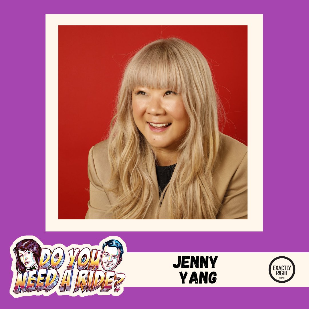 Do You Need A Ride? (@dynarpodcast) on Twitter photo This week, Chris and Karen welcome actor and comedian <a href="/jennyyangtv/">Jenny Yang</a> to chat about competitive self-care, men avoiding therapy and more! This week, Chris and Karen welcome actor and comedian <a href="/jennyyangtv/">Jenny Yang</a> to chat about competitive self-care, men avoiding therapy and more!