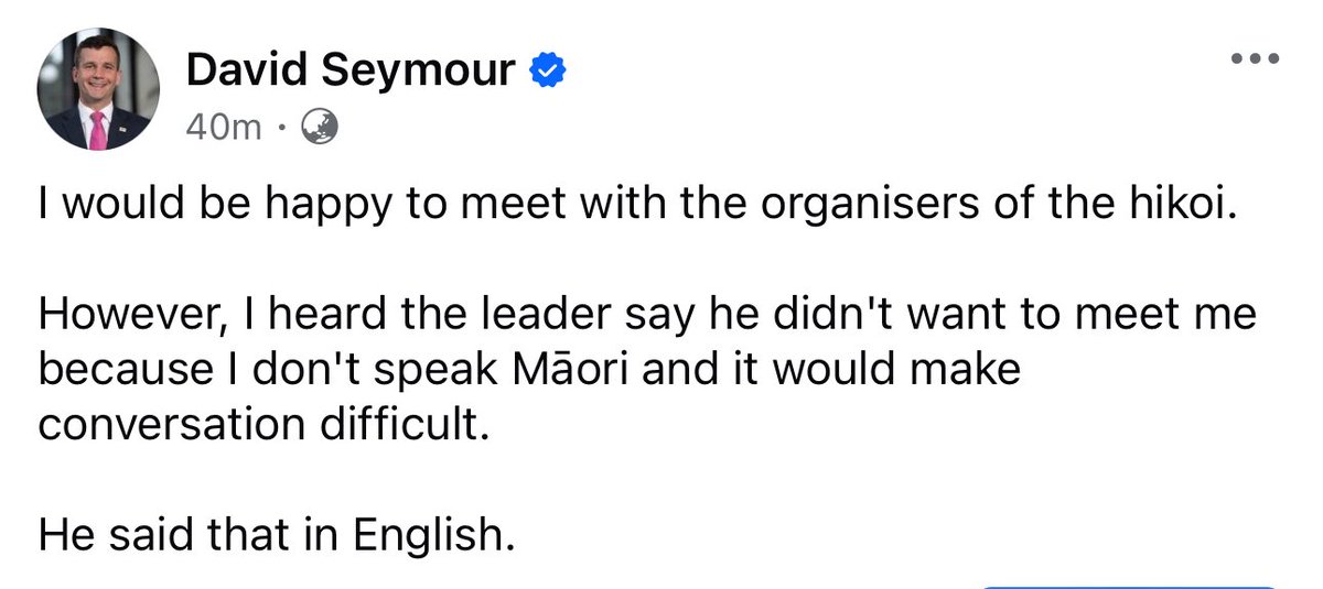 David Seymour tweet media