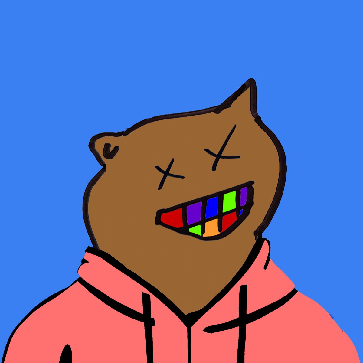 0xjcurve's tweet photo. yo! got a smile bigger than this #dankee after seeing this was dropped in my wallet by @WizardX_0x!

didn't even know until now. 🤯

rainbow grill ready to chill https://t.co/Nl2znV5uzr