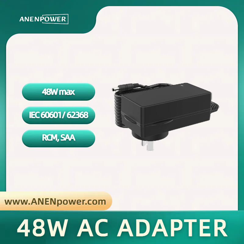 anenpower's tweet image. 🔌 Power your devices with confidence! Our 48W AU Plug Wall AC Adapter is certified under IEC 60601 and IEC 62368 standards, ensuring top-tier safety and performance for medical and electronic equipment. 💡 #MedicalPower #ACAdapter #IEC60601 #IEC62368 #TechSafety #Australia