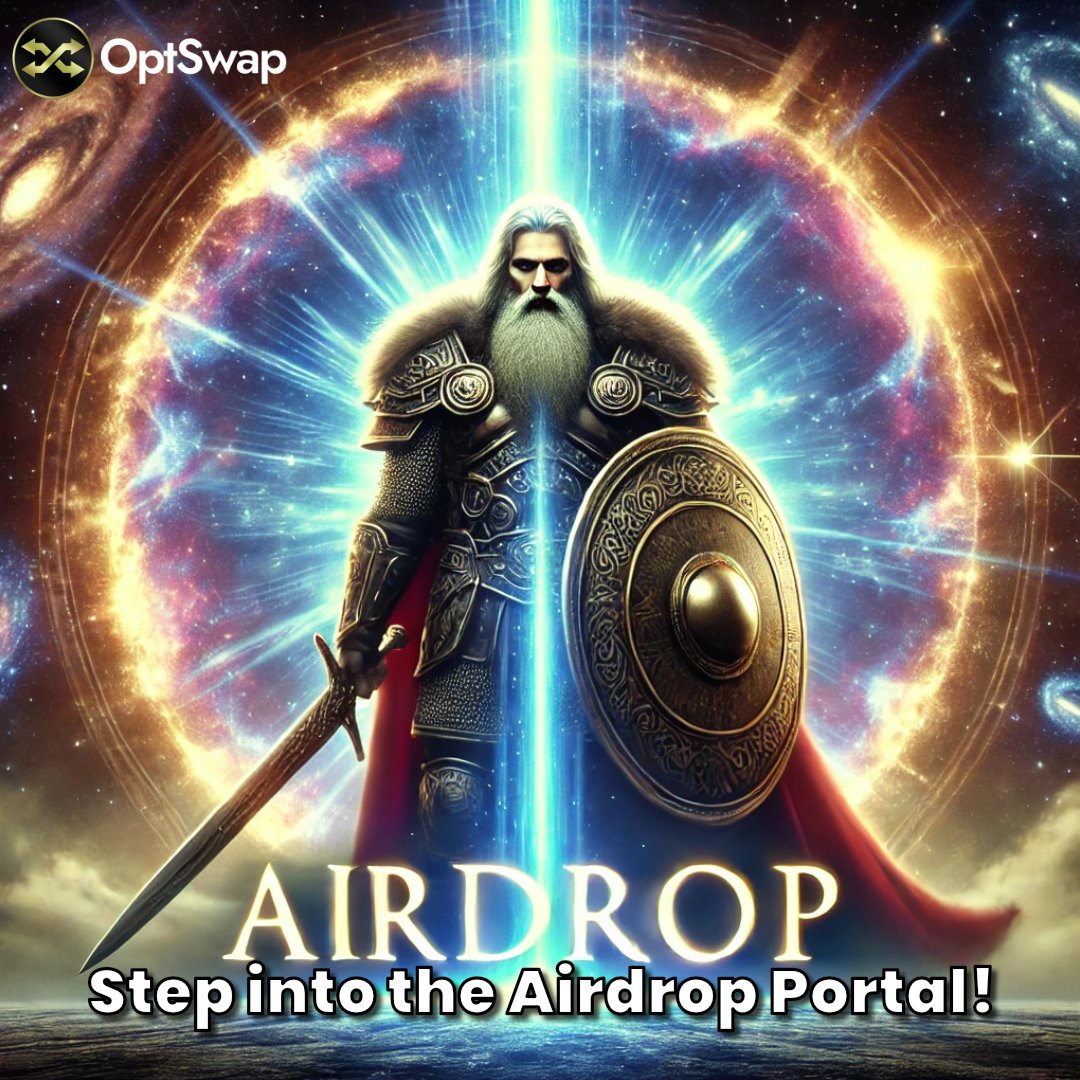OptSwap's tweet image. 🚪The portal to decentralized rewards is opening! Are you ready to step through and claim your OptSwap airdrop? 🚀✨

#OptSwap #AirdropSoon #DeFiAdventure #CryptoRewards