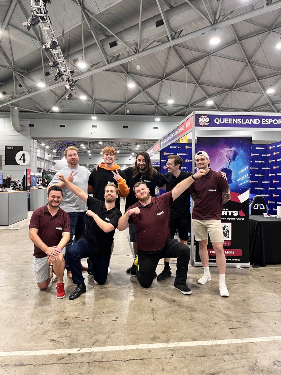 OzEsportsGaming's tweet photo. What a wildly entertaining weekend at @SupanovaExpo Brisbane, breaking new ground for esports and gaming communities 🙌🎮 

This amazing team was phenomenal, delivering one hell of a show for the inaugural Brisbane Rocket League Open as well as executing many super engaging panels, speed running communities, indie game showcases, D&D, content creator how to stream sessions plus much, much more!! We even had a holiday giveaway awarded to a member of the public pitching their best stream idea live on stage! 🎉

We are passionate about gaming and esports development across all platforms and communities and are determined to take this to another level in 2025. 

A huge thank you to the wonderful team at Supanova Comic Con & Gaming, the future looks extremely bright!!
 
#qldesports #brisnova