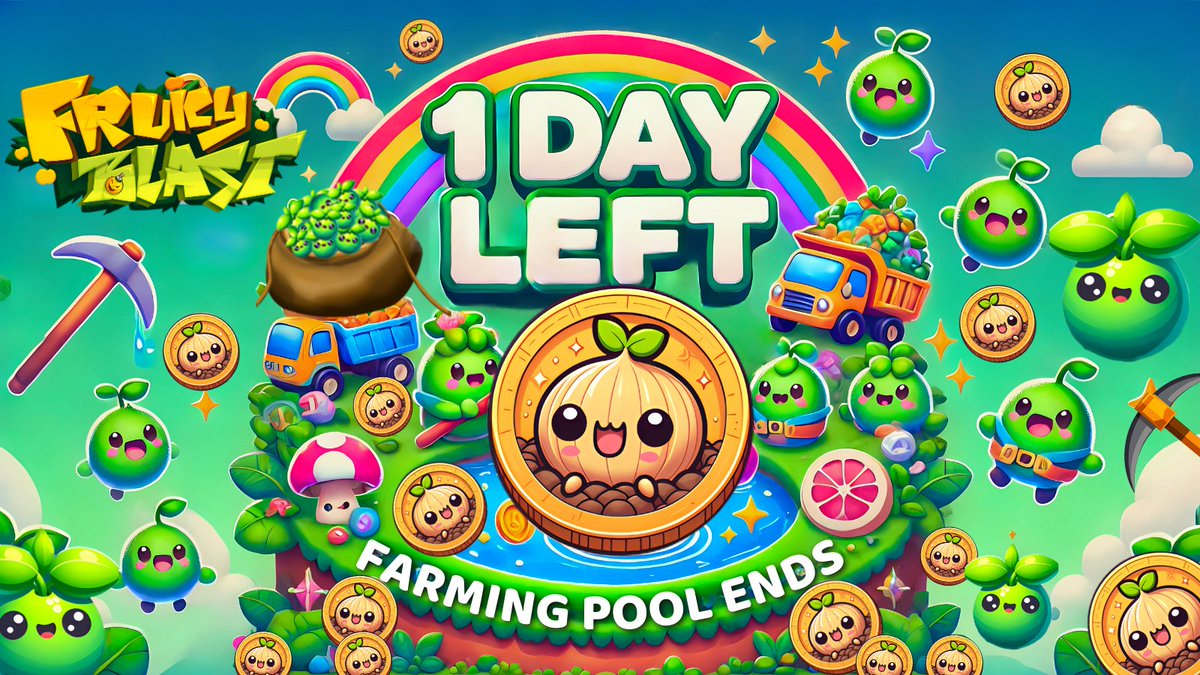 🍀 <1 Day Left Until the Earth Farming Pool 2 Ends! 🍀

Time is running out, farmers!
If you haven’t staked your $MUNGO yet, this is your last chance! Don’t miss out on the Fruicy airdrop rewards waiting for you in the farming pool!

fruicyblast.com/account/game/m…

🔭 Where is $MUNGO?