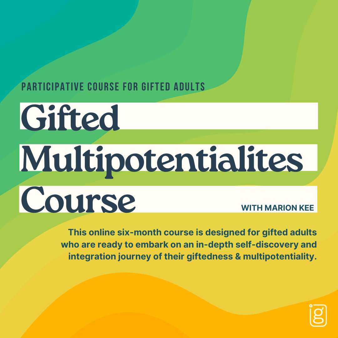 Starting in January and registration now open! 

For course details &amp; to apply to join: intergifted.com/gifted-multipo…