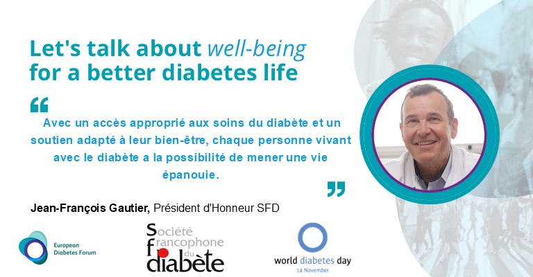 #WorldDiabetesDay is a global occasion for people with diabetes, healthcare professionals, advocates, policymakers and the public to unite to raise awareness of and take action on diabetes.
Get involved in this #WorldDiabetesDay and support our call for well-being to be put at