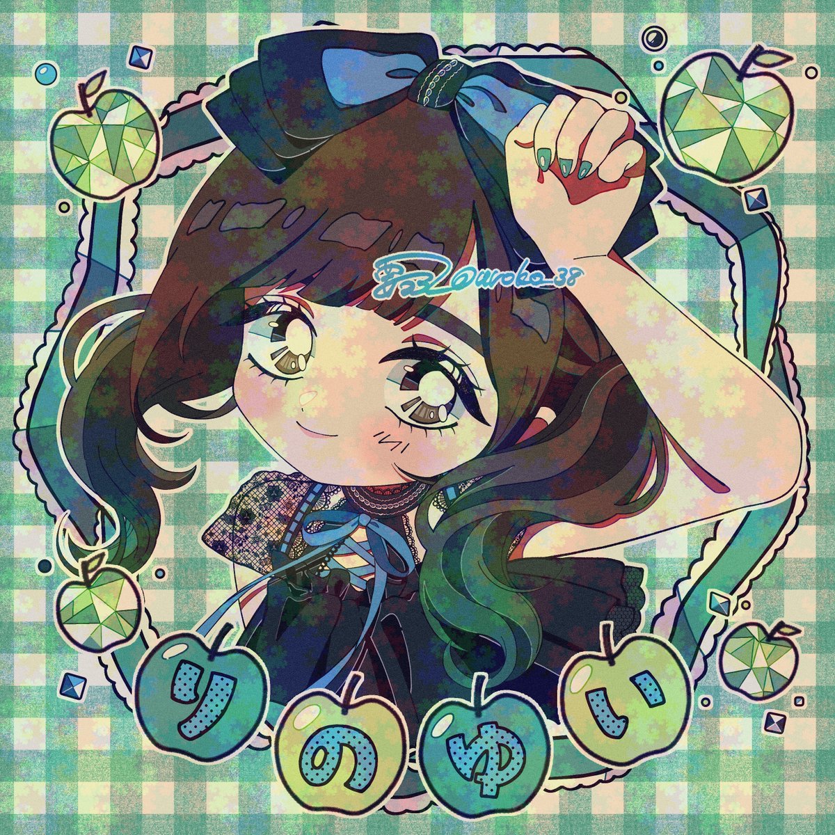 uroko_38's tweet photo. 李野由依様の生誕祭限定ロングTシャツのイラストを担当させていただきました！💚 https://t.co/Cc5Wdfgw7D