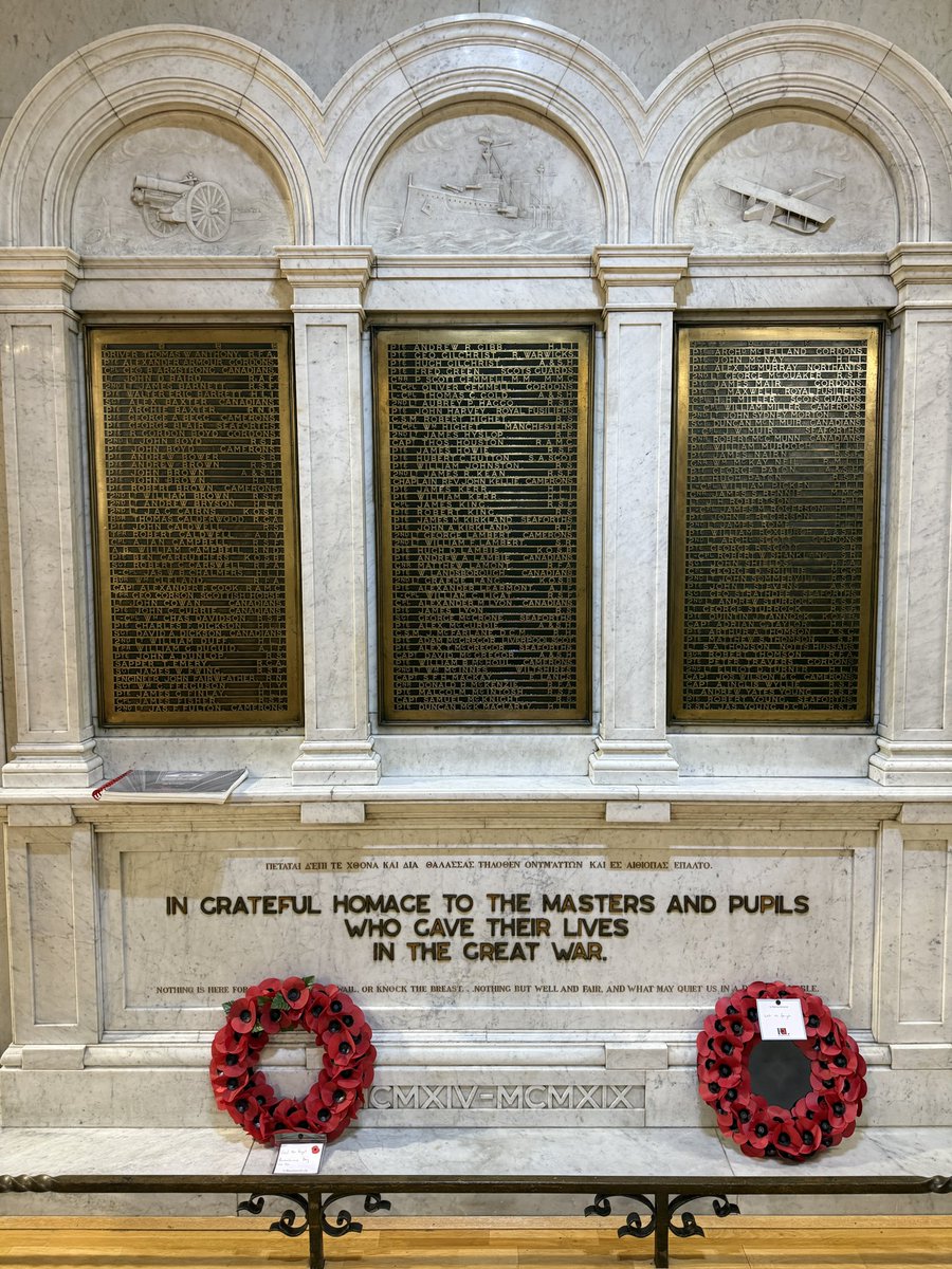 CentrestageMT's tweet photo. One of the most meaningful moments in our year is our annual Act of Remembrance, a day dedicated to honouring the Masters and Pupils of Kilmarnock Academy who, alongside countless others, bravely fought for our freedom����

Lest We Forget. https://t.co/3BjUQ7qveD