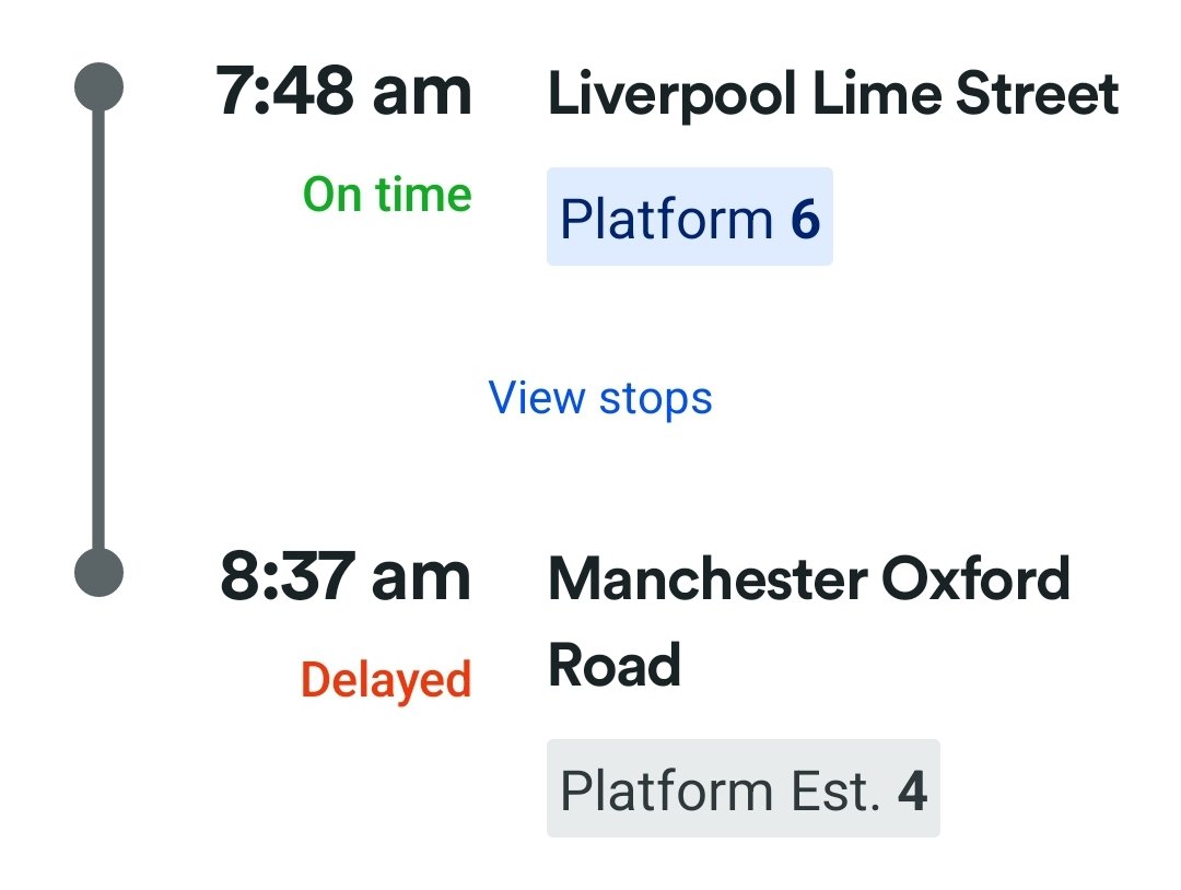 my_rail_journey's tweet image. Delayed 🙄 #emrupdate