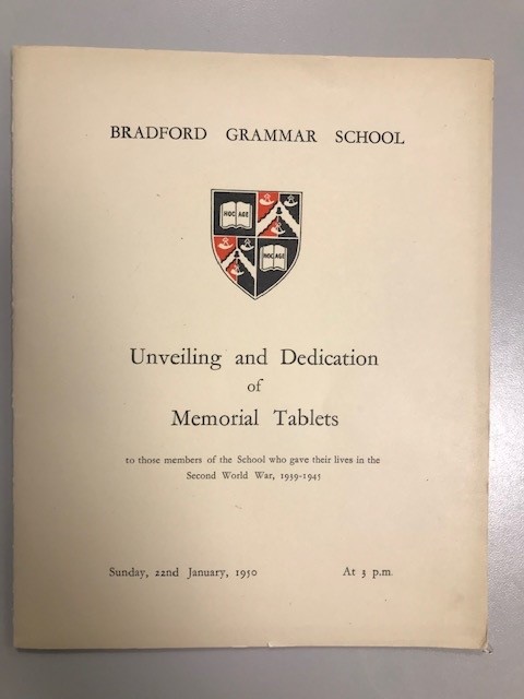 ArchivesBgs's tweet photo. At this time of year we remember all who lost their lives during conflict, but in particular we remember the BGS OB's who gave the ultimate sacrifice. #RemembranceDay2024 #lestweforget2024 #bradfordgrammar #BGS_OBs #bgsfamilB https://t.co/z6XioDiieL