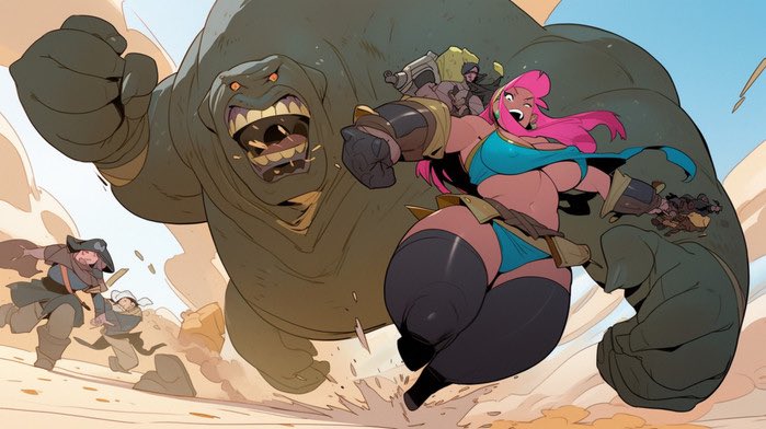 bubblepunkhq's tweet photo. #monster #chase https://t.co/pXB3fwTiQF