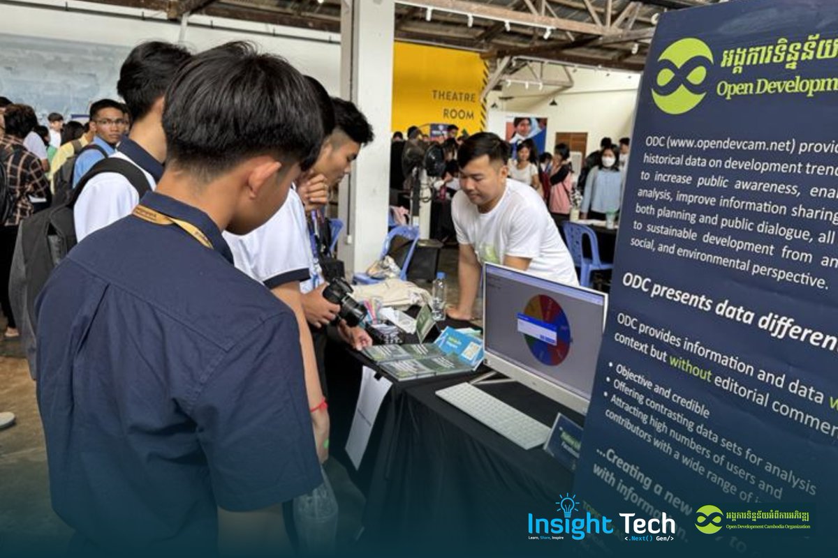 opendevcam's tweet image. Thank you, everyone, for visiting the ODC booth yesterday in the Insight Tech Festival 💚🙏🥰✨

👉 Don’t forget to explore more data on our website: opendevelopmentcambodia.net

#InsightTech2024 #InsightTech #Tech #Website #Data #OpenData #ODC