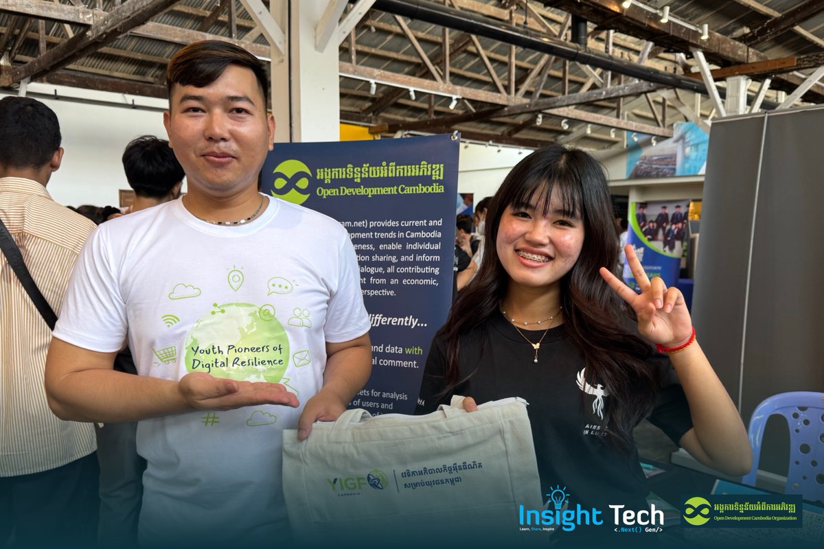 opendevcam's tweet image. Thank you, everyone, for visiting the ODC booth yesterday in the Insight Tech Festival 💚🙏🥰✨

👉 Don’t forget to explore more data on our website: opendevelopmentcambodia.net

#InsightTech2024 #InsightTech #Tech #Website #Data #OpenData #ODC