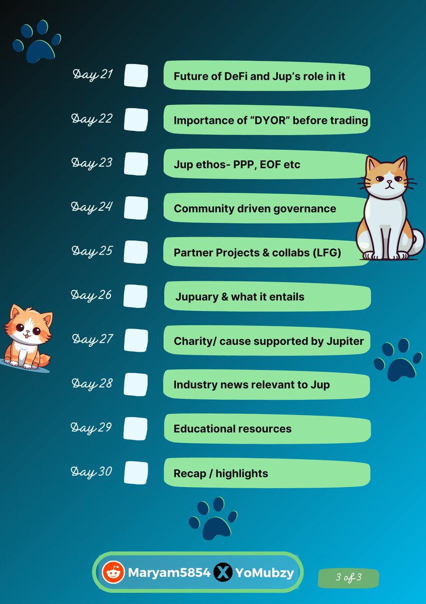 Unveiling our 30 Days of JUP Lessons: A 30-Day Educational Journey.

📚 Exciting news! We’re launching a 30-day educational series to spotlight and demystify Jupiter Exchange. Here's the driving force behind this initiative:

Our Motivation

🪐 Illuminate Innovation: Jupiter