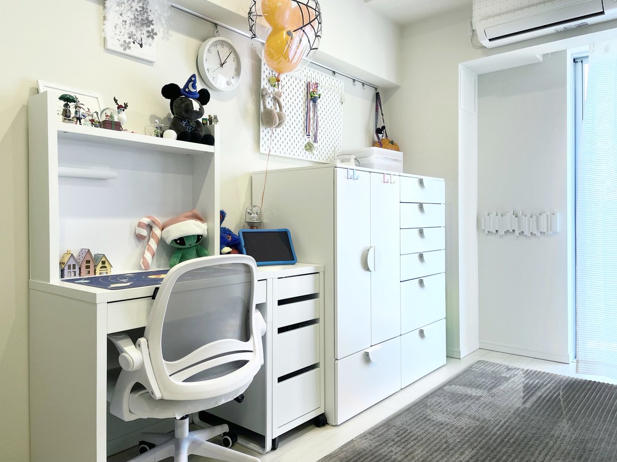 IKEA☁️KIDS🪐

#desksetup 
#ikea
#デスクレシピ