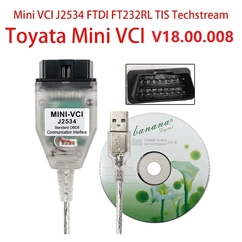 yiyuan_wan45948's tweet image. V18.00.008 Mini Vci For Toyota J2534 OBD2 Car Diagnostic Cable FTDI Chip TIS Techstream MINI-VCI OBD2 Auto Diagnostic Scanner 

Buy link ⬇️👇🔥🔗
alicar.com/Mini-Vci-J2534…

#minivci #j2534 #techstream #obd2scanner #toyota #FTDI #carscanner