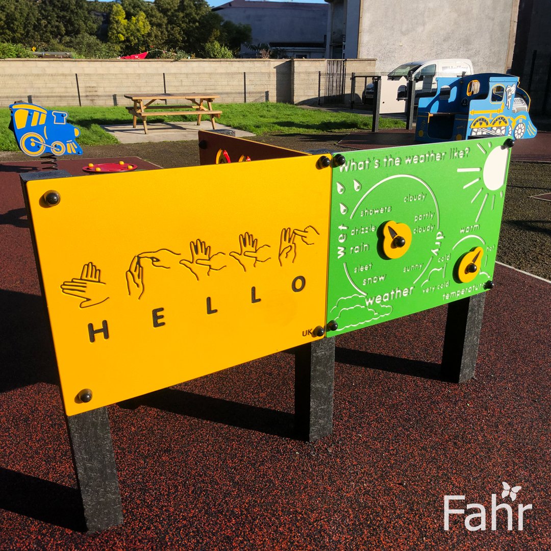 Fahr_Industries's tweet image. Thank you @HaffeyPlay for sharing a fantastic example of how to combine our panels and create an inclusive and engaging play environment!
What panels would you chose? fahr-industries.com/products/play_…
#playpanel #kidsplay #playground #playequipment #active #playinnovation #inclusiveplay