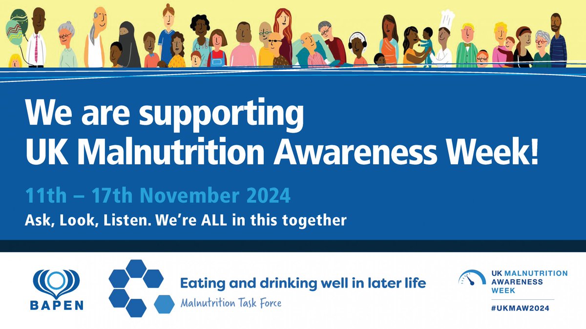 #UKMAW2024 starts today &amp; is a fabulous opportunity to raise awareness and understand risks of preventable malnutrition. Works continues in #Dorset on the Nutrition in Ageing People project - supporting the goals &amp; ambitions of Our Dorset Ageing Well Network. #DorsetInnovationHub