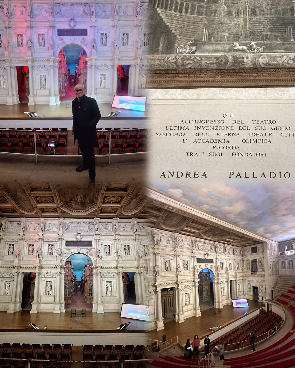 Chaire ETI Paris1 Sorbonne - IAE (@chaire_eti) on Twitter photo Pr <a href="/CarlosMorenoFr/">Pr Carlos Moreno | IAE-Paris Sorbonne</a> invitado hoy a dar una conferencia en uno de los lugares más icónicos del mundo: el Teatro Olímpico de Vicenza (Italia), diseñado en 1580 por el genio de la arquitectura renacentista Andrea Palladio. Primer teatro moderno e inspirado en el Hombre de Vitruvio Pr <a href="/CarlosMorenoFr/">Pr Carlos Moreno | IAE-Paris Sorbonne</a> invitado hoy a dar una conferencia en uno de los lugares más icónicos del mundo: el Teatro Olímpico de Vicenza (Italia), diseñado en 1580 por el genio de la arquitectura renacentista Andrea Palladio. Primer teatro moderno e inspirado en el Hombre de Vitruvio