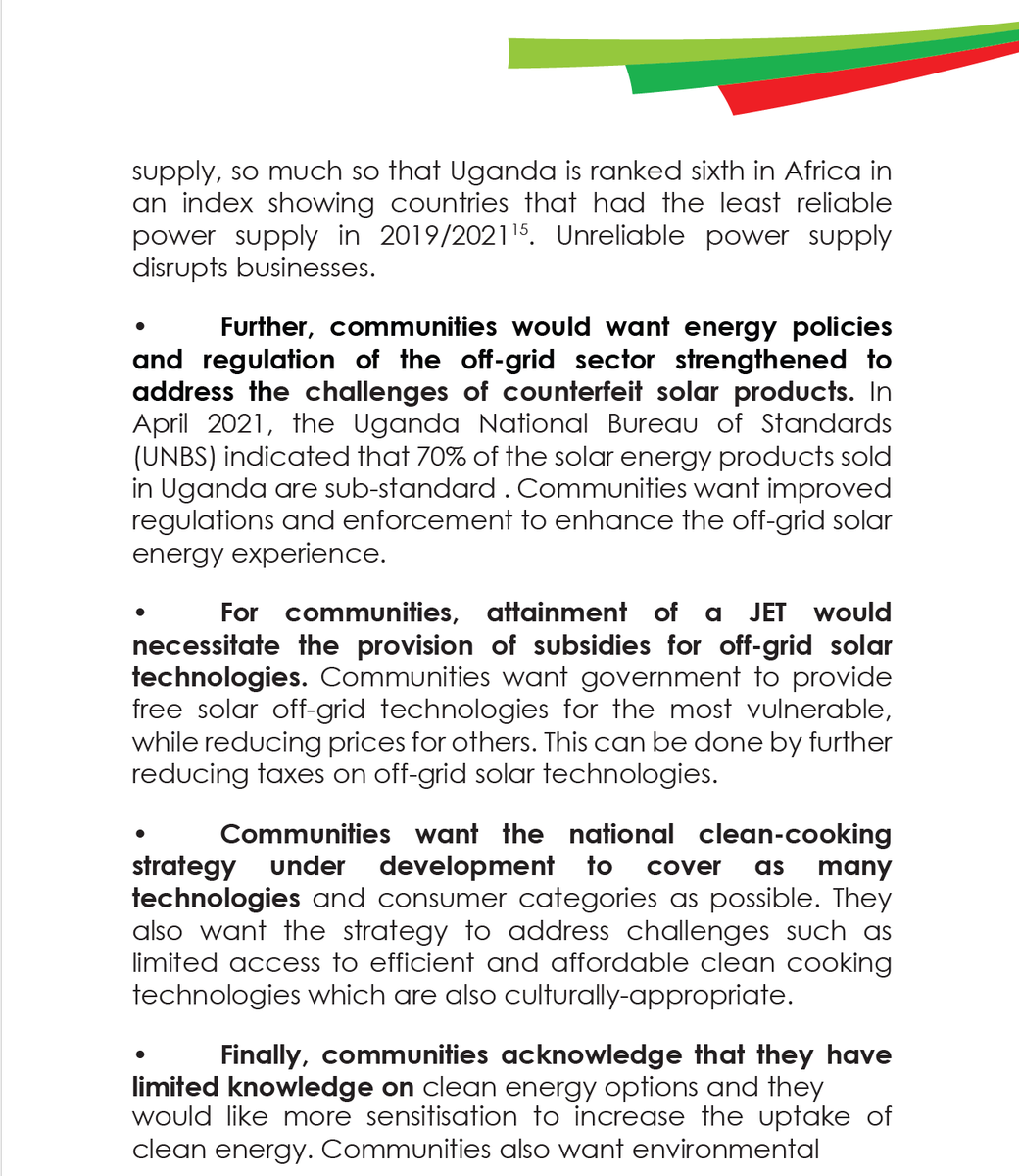 AfiegoUg's tweet photo. 🌍#COP29, starts today. During the COP, govts, civil society, indigenous people &amp; others will discuss measures to curb climate change 🌦️. A just energy transition will be discussed. But, what does the transition look like for Ugandan communities? AFIEGO asked &amp; they answered 👇 https://t.co/65zLft8di5